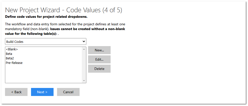 Code Values (4 of 5)