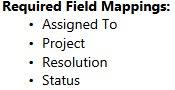 3. Required Fields